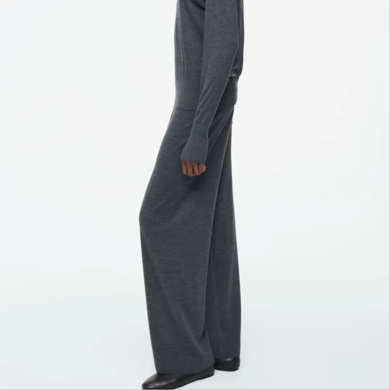 COS Casual Pants Women's Dark Gray-3
