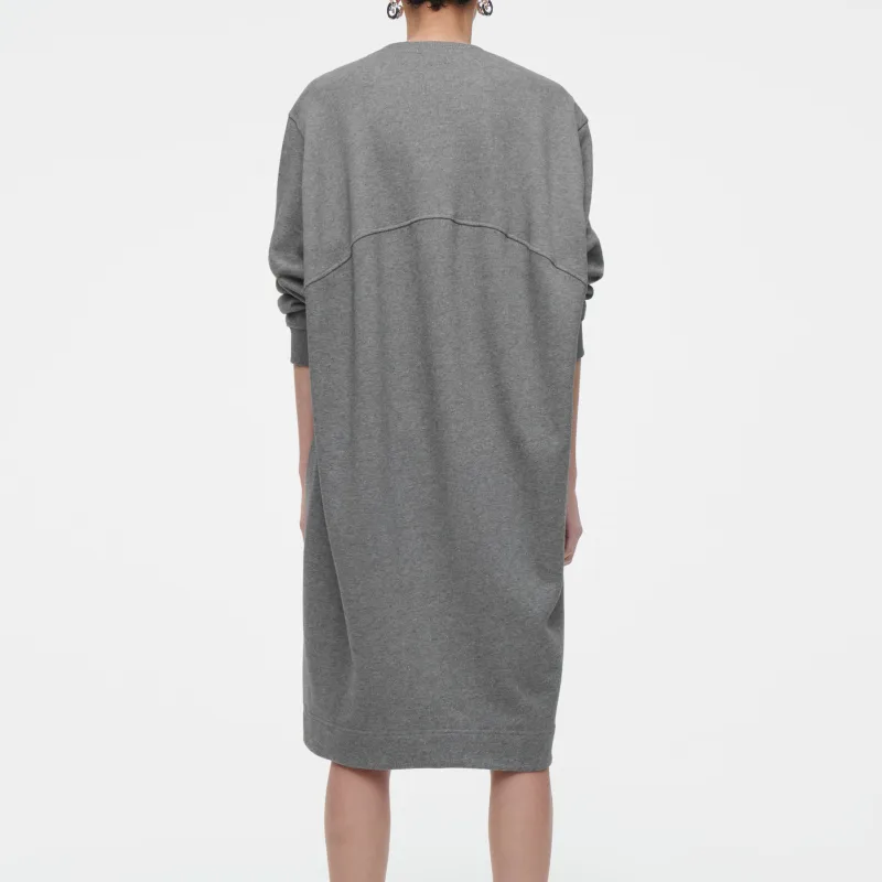 COS Long Sleeved Dresses Women's Gray-2