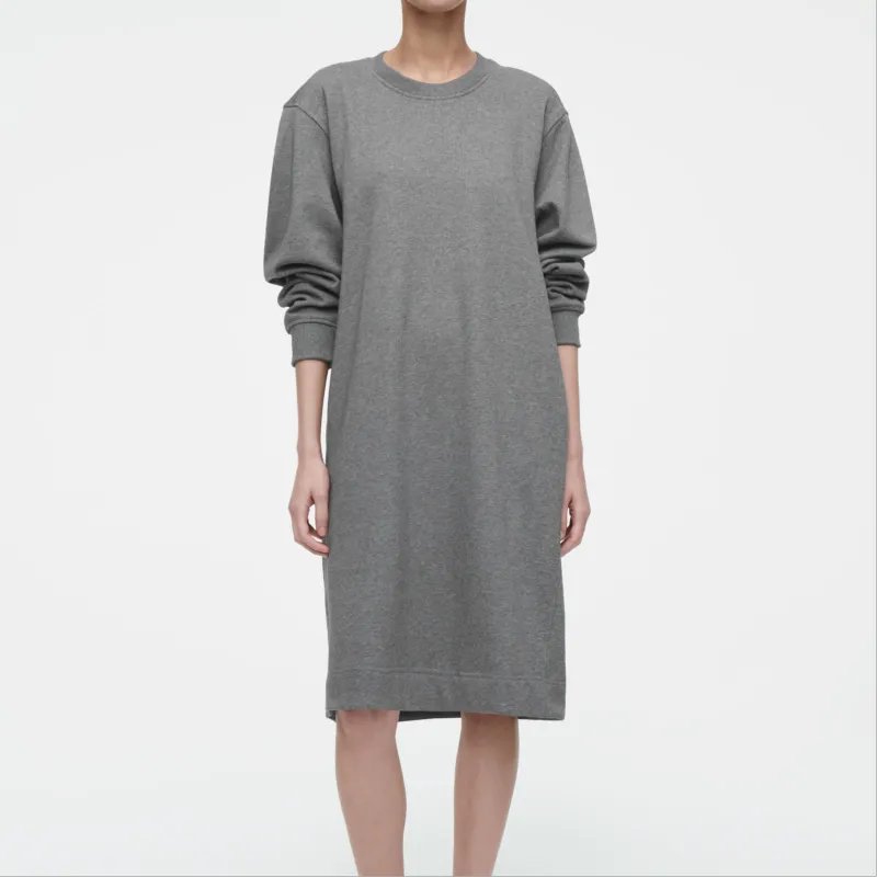 COS Long Sleeved Dresses Women's Gray-1