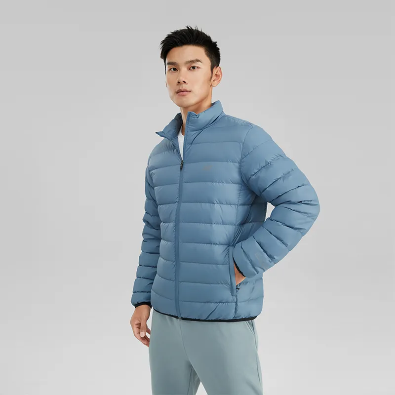 Skechers Sports Life Collection Down Jacket Men's Copenhagen Blue-3