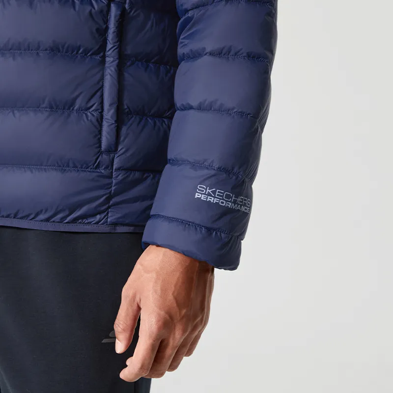 Skechers Down Jacket Men's Academy Navy-7