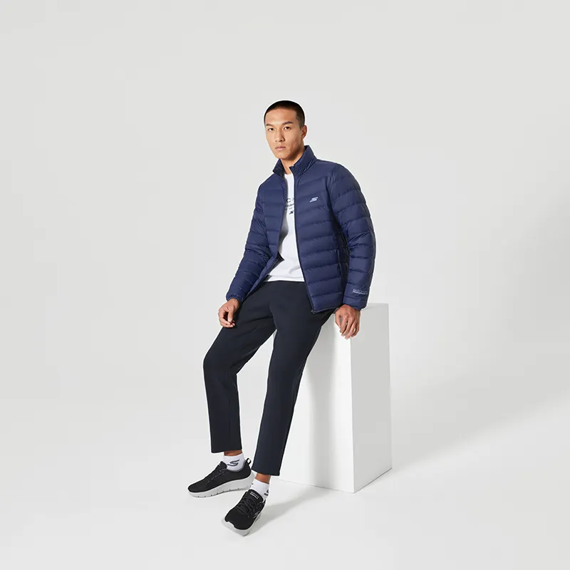 Skechers Down Jacket Men's Academy Navy-2