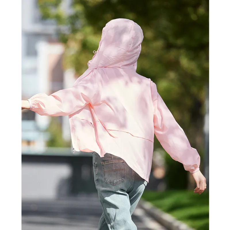 Hang Yi Court SS24 Sun Protection Clothing Women's Pink-1
