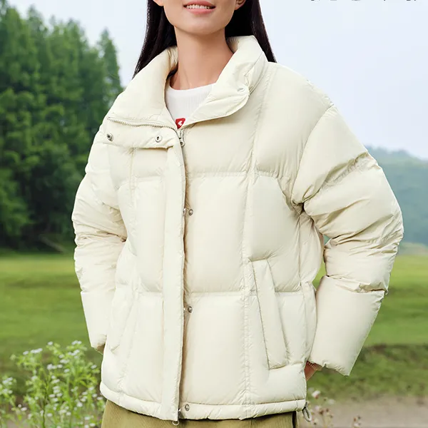 SNOW FLYING Cropped Down Jacket Coat Women's-6