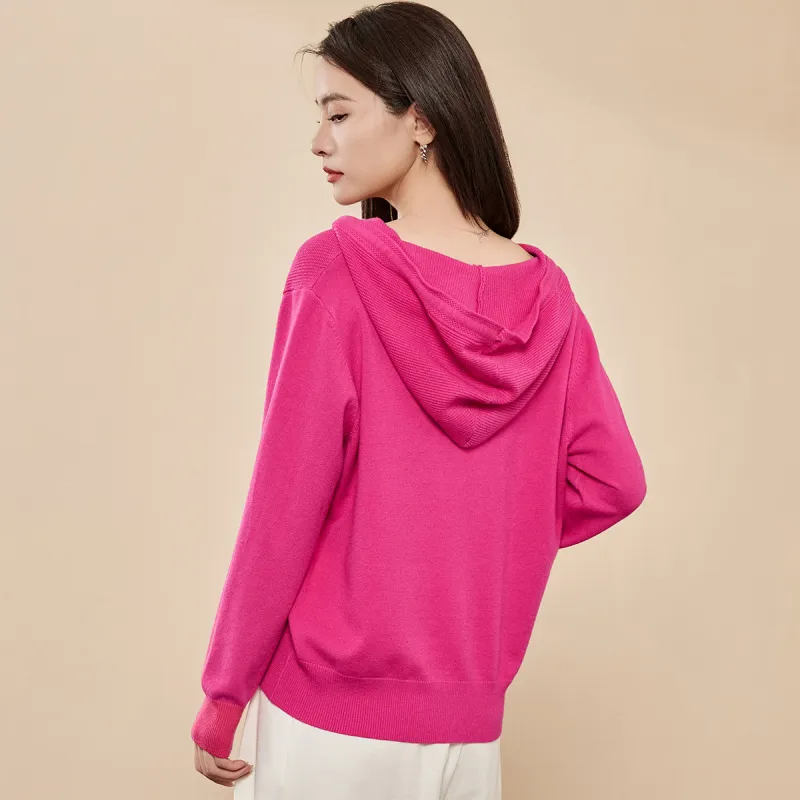 CARBAMMI Knitwear Women's Rose Red-2