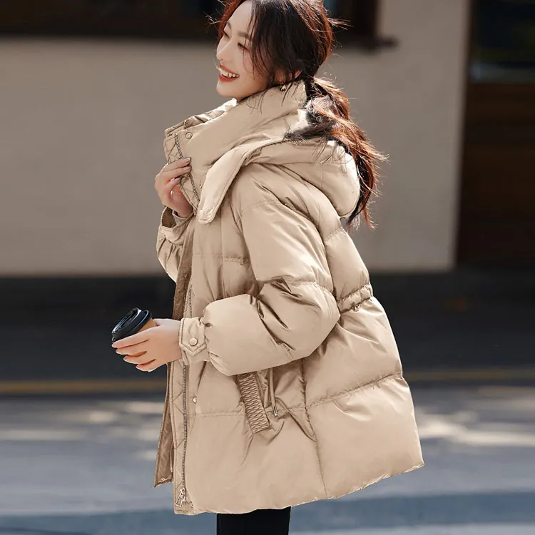 Mo Han Yi Mei Down Jacket Women's Champagne-1