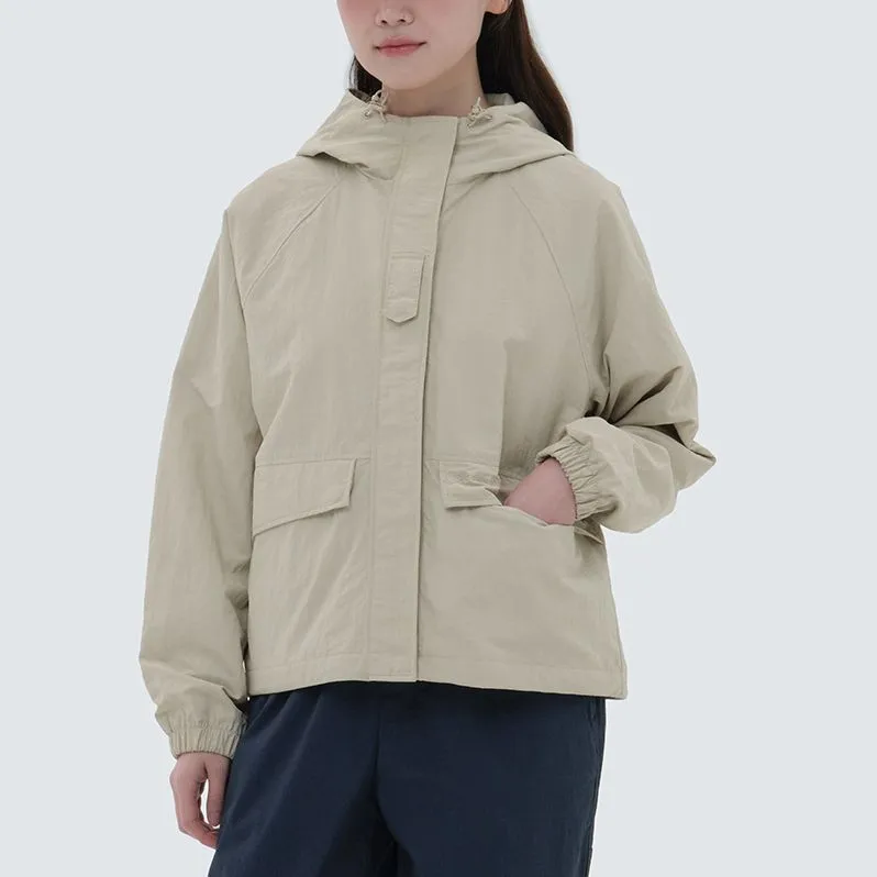 Snow Peak Trench Coat Women's Beige-2