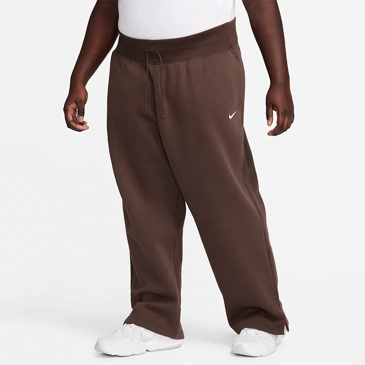 Nike Nike Sportswear Phoenix Fleece Athletic Trousers Women's Baroque Brown/Sailcloth-1