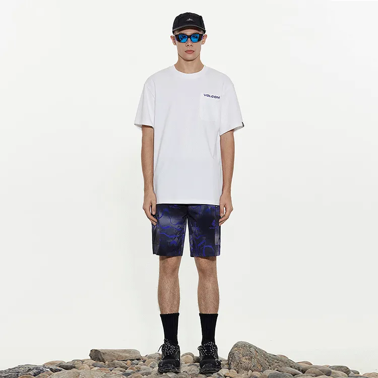 VOLCOM T-Shirts Men WTC-White-4