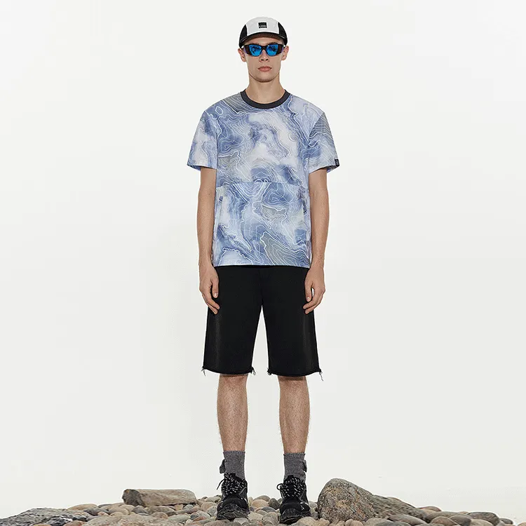 VOLCOM T-Shirt Men's Welsh Blue-3