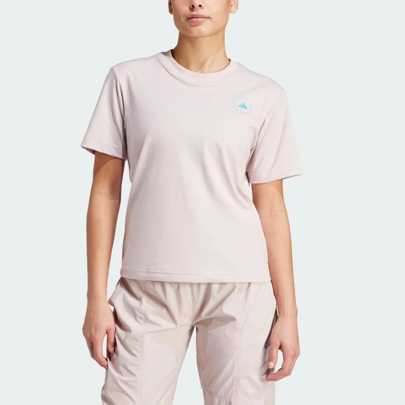 Adidas T Shirt Women's Rose Red-1