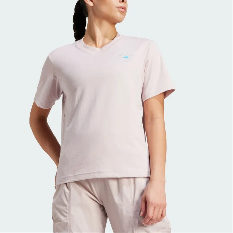 Adidas T Shirt Women's Rose Red-2