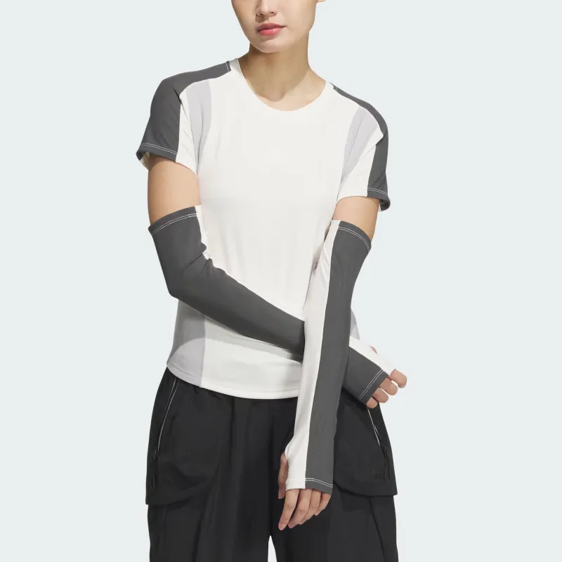 Adidas T Shirt Women's Pink White-3