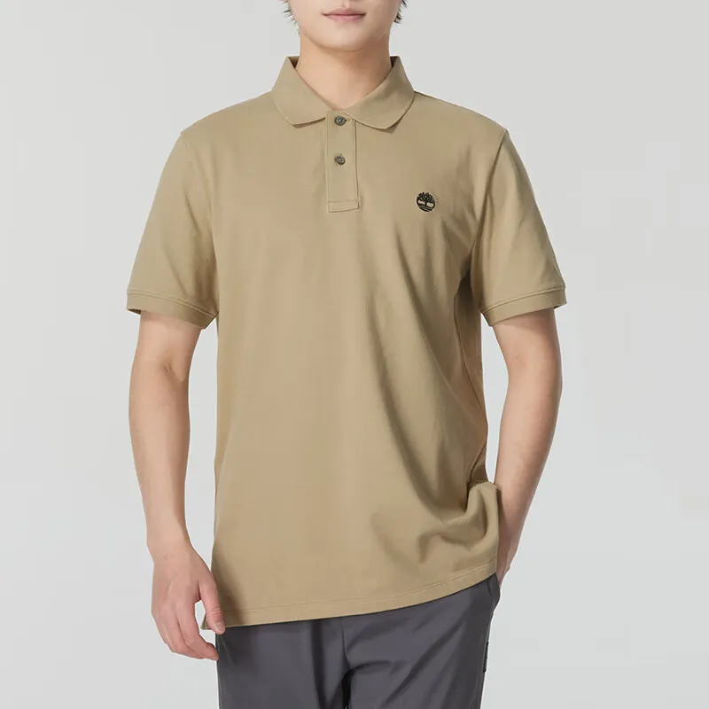 Timberland Polo Shirt Men's Khaki-2