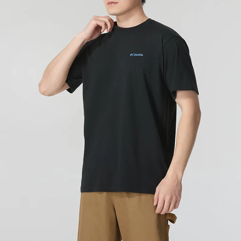 Columbia T Shirts Men Black-2