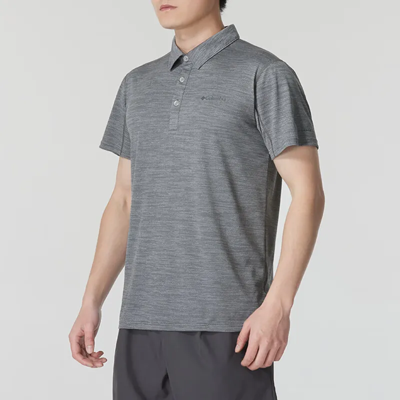 Columbia Polo Shirts Men Gray-3