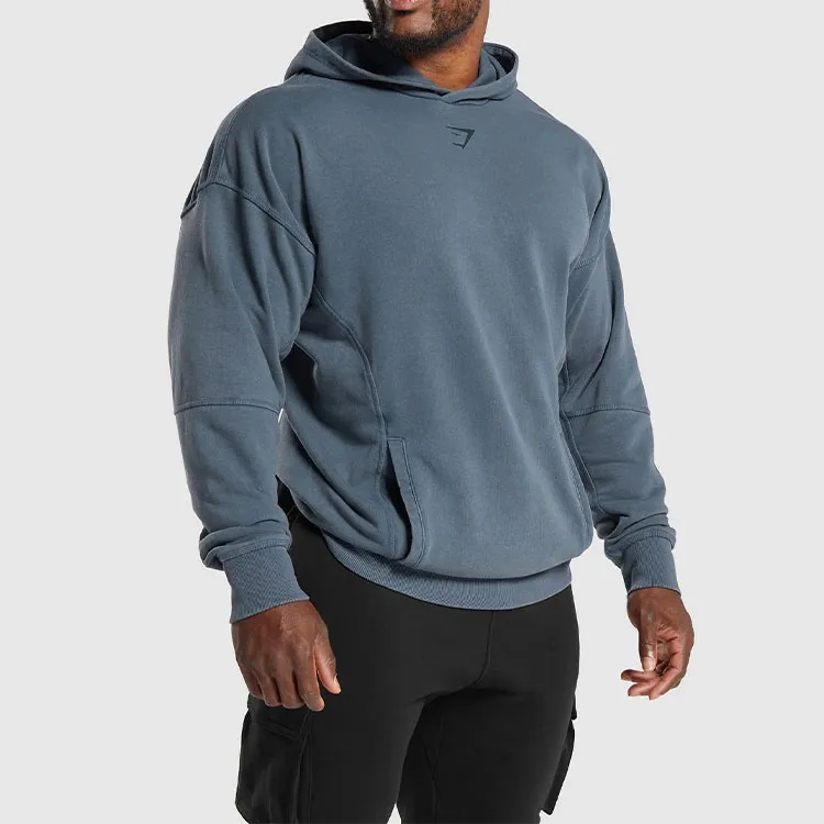 GYMSHARK HERITAGE Sweatshirt Men's Titanium Blue-3
