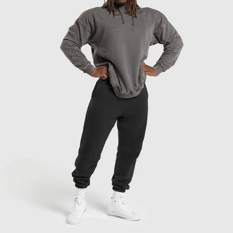 GYMSHARK POWER Sweatshirt Men's Agate Gray-3