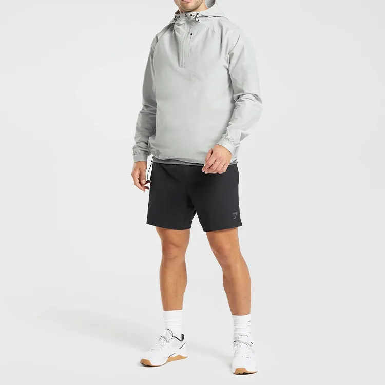 GYMSHARK APEX Jackets Coats Men's Light Gray-4