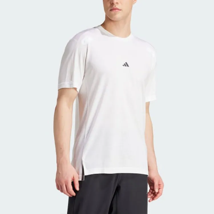 Adidas Free Shipping With AdiClub Yoga Premium Training Tee-1