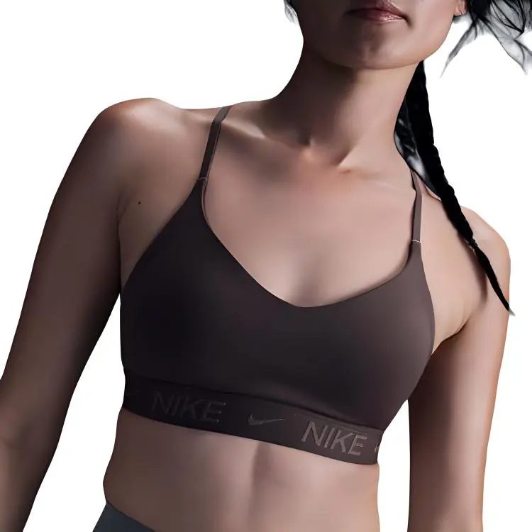 Nike Indie Light Bra Women's Ironstone-3
