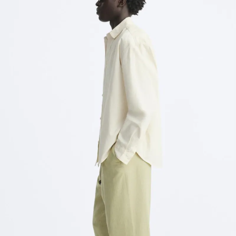 ZARA Casual Pants Men's Light Khaki-4