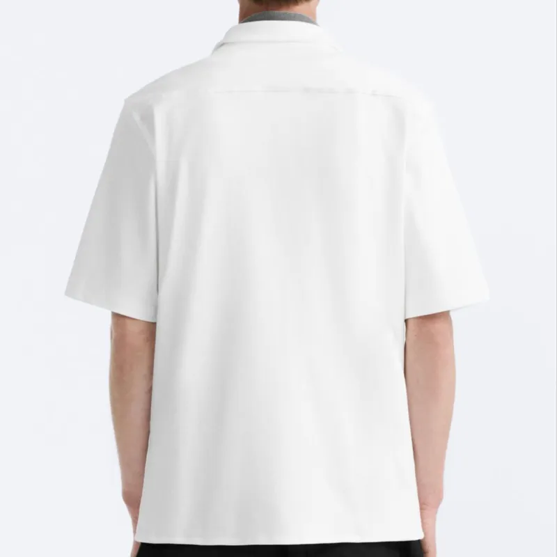 ZARA Shirts Men White-3