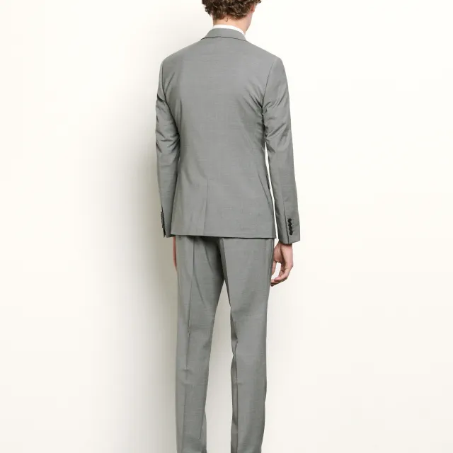 Sandro Business Suits Coats Men's Silver Gray-2