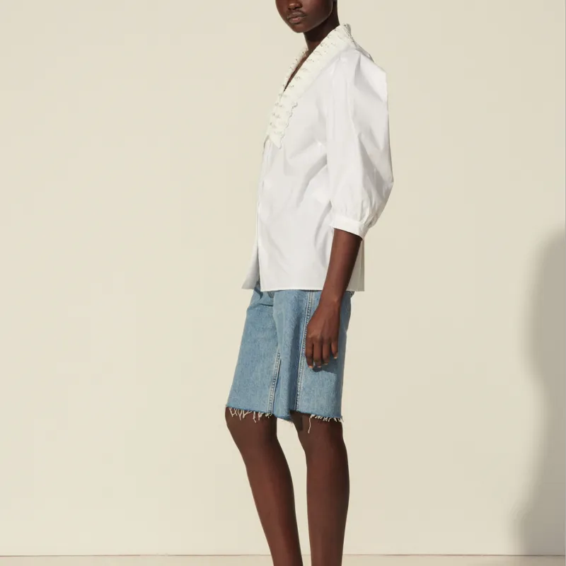 Sandro Shirts Women's White-2