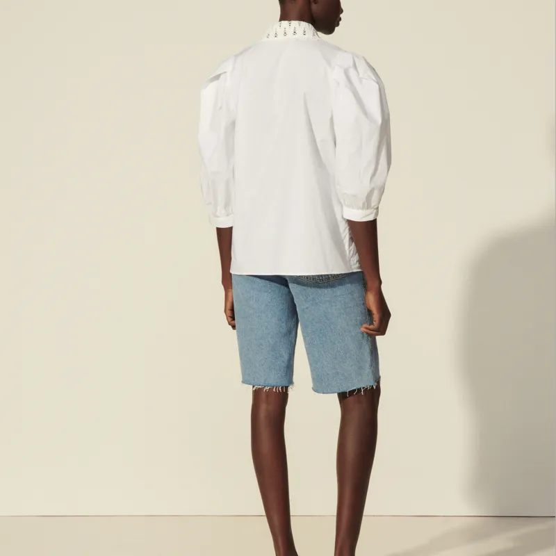 Sandro Shirts Women's White-3