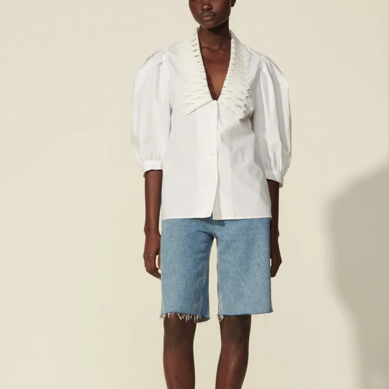 Sandro Shirts Women's White-1