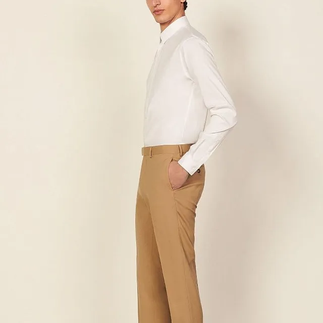 Sandro Suit Trouser Men's Brown-2