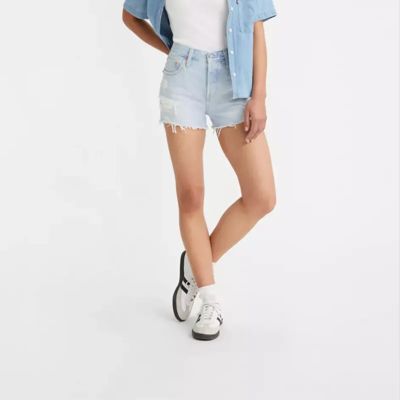 Levi’s Denim Shorts Women's Light Wash-3