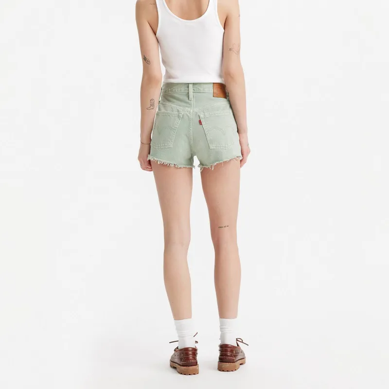 Levi’s Denim Shorts Women's Green-2