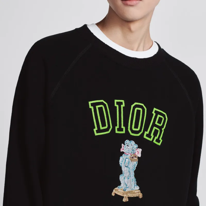 DIOR SS24 Sweatshirt Men's Black-5