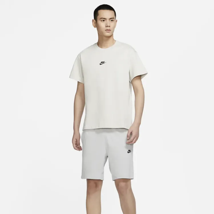 Nike Sportswear T Shirt Men's Light Bone-4