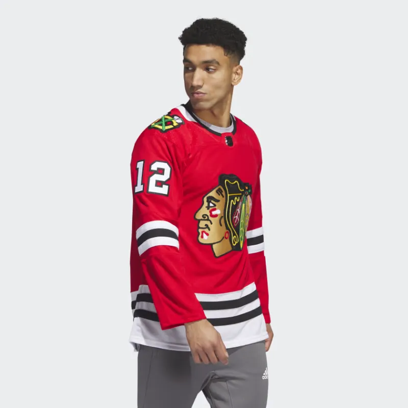 Adidas Blackhawks Debrincat Home Authentic Jersey-4