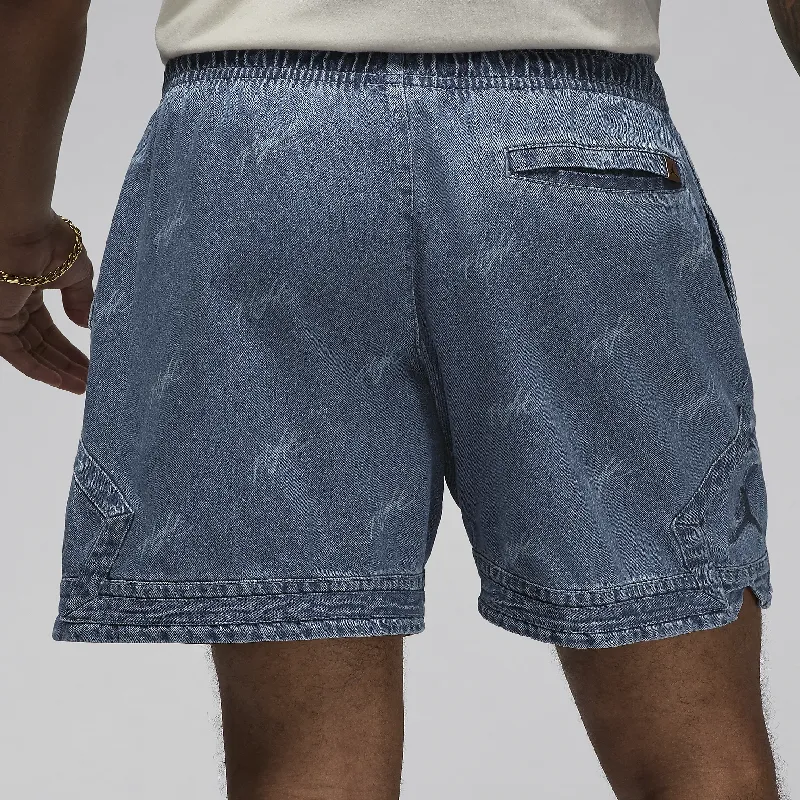 Jordan Air Denim Shorts Men's Blue Gray-2