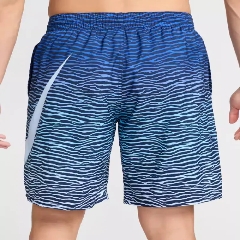 Nike SWIM Beach Shorts Men's Deep Navy Blue-4