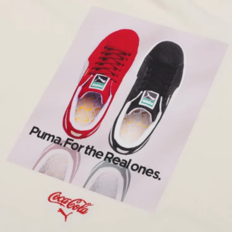 PUMA x KEKOUKELE,LIANMINGKUAN T Shirt Men's Ivory White-2