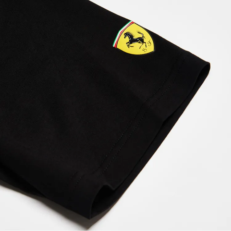 PUMA Ferrari T Shirts Men Black-4