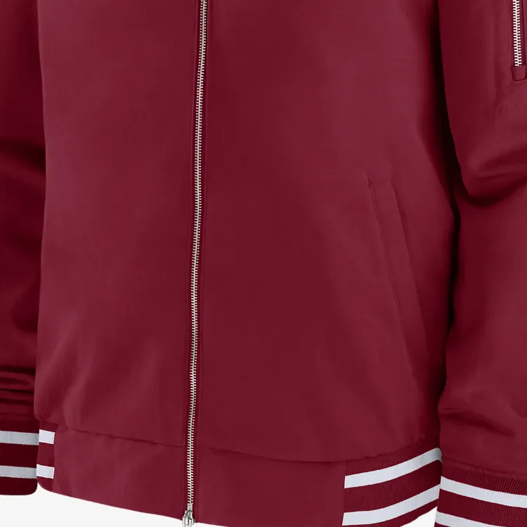 Nike Alabama Crimson Tide Sideline Men's Nike College Full-Zip Bomber Jacket-2