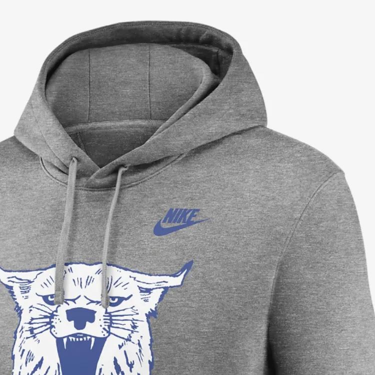 Nike Kentucky Wildcats Legacy Club Primary Logo Men's Nike College Pullover Hoodie-4