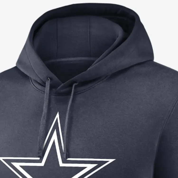 Nike Dallas Cowboys Logo Club Men's Nike Nfl Pullover Hoodie-3