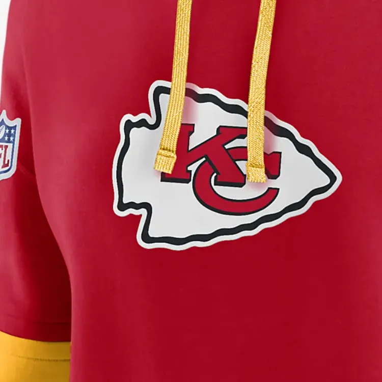 Nike Kansas City Chiefs Sideline Essential Women's Nike Nfl Pullover Hoodie-3