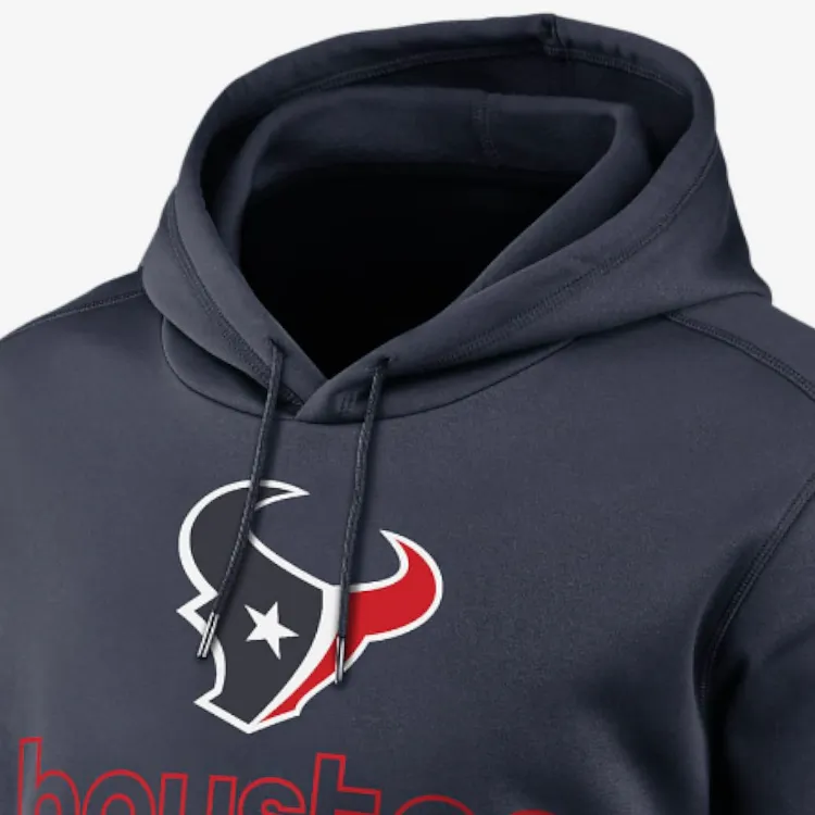 Nike Houston Texans Men's Nike Therma Nfl Pullover Hoodie-3