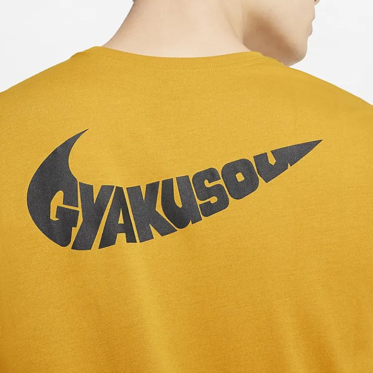 Nike T-Shirts Unisex Yellow-3