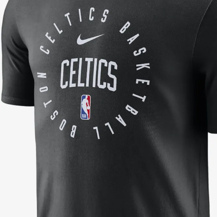 Nike Boston CelticsDRI FIT NBA FW24 T Shirt Men Black-3