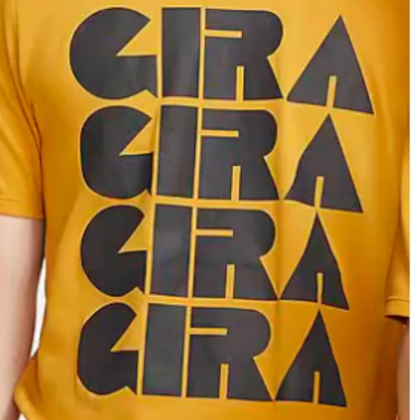 Nike T-Shirts Unisex Yellow-4