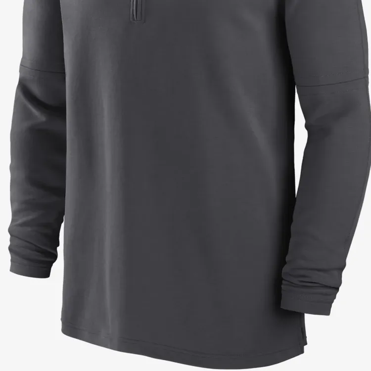 Nike Florida State Seminoles Sideline Coach Men's Nike Dri FIT College 1/2 Zip Long Sleeve Top-3